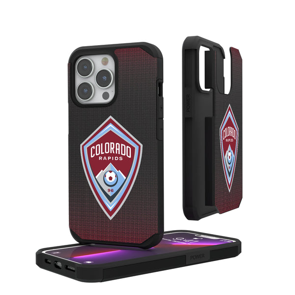 Colorado Rapids  Linen iPhone Rugged Phone Case