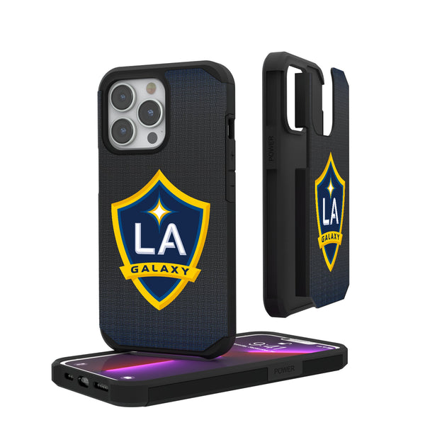 LA Galaxy  Linen iPhone Rugged Phone Case