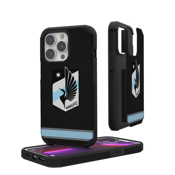 Minnesota United FC   Stripe iPhone Rugged Phone Case