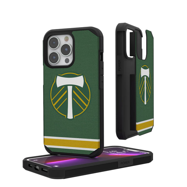 Portland Timbers   Stripe iPhone Rugged Phone Case