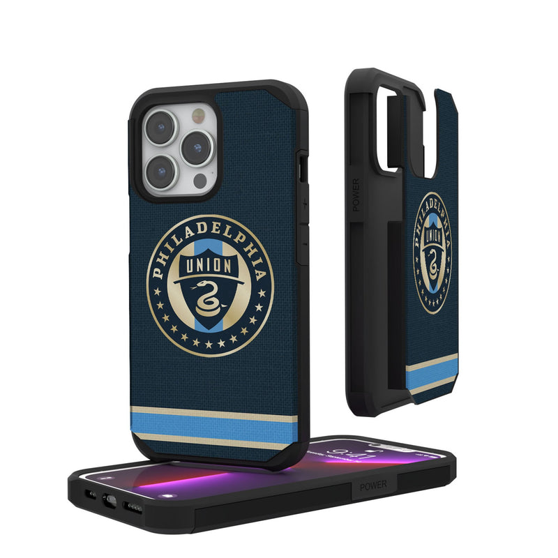 Philadelphia Union   Stripe iPhone Rugged Phone Case