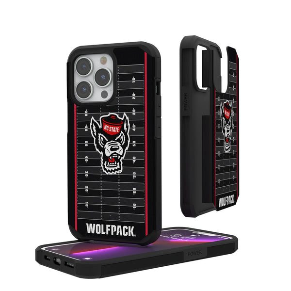 North Carolina State University Wolfpack Field iPhone Rugged Phone Case