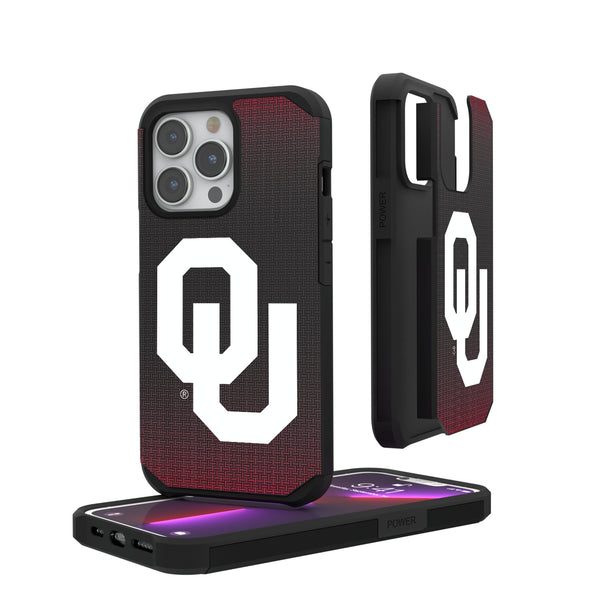 University of Oklahoma Sooners Linen iPhone Rugged Phone Case