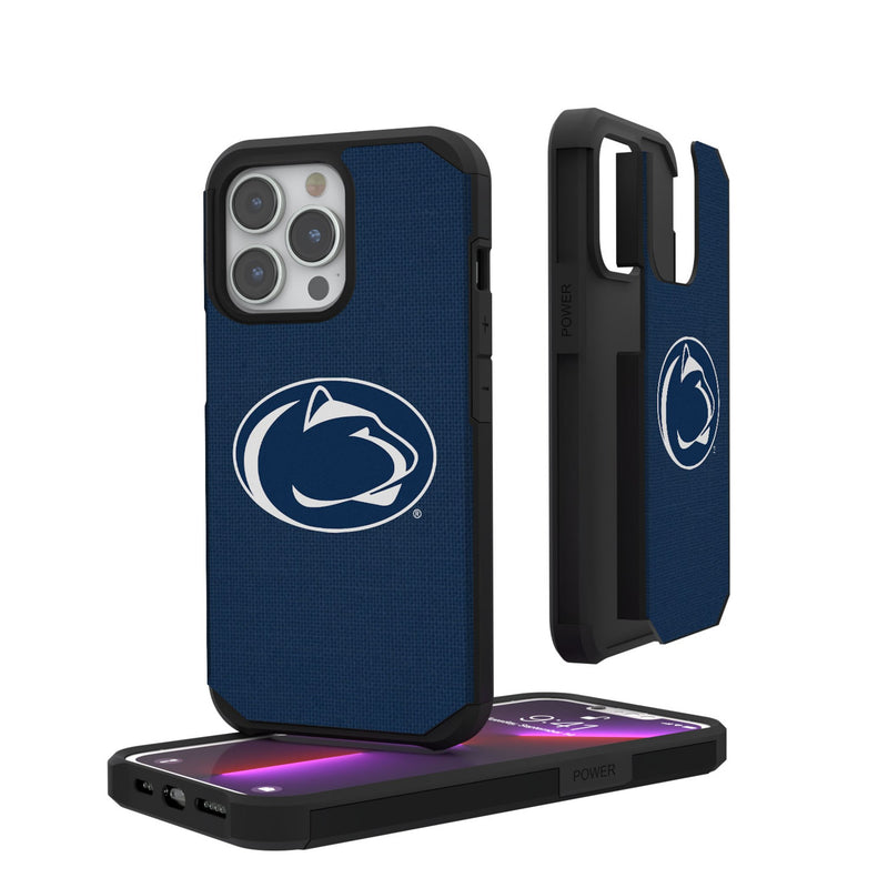 Pennsylvania State University Nittany Lions Solid iPhone Rugged Phone Case