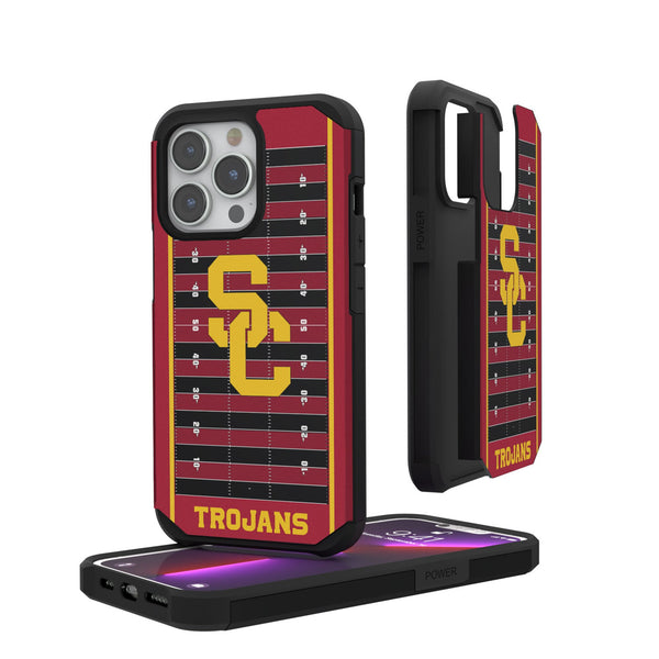 University of Southern California Trojans Field iPhone Rugged Phone Case