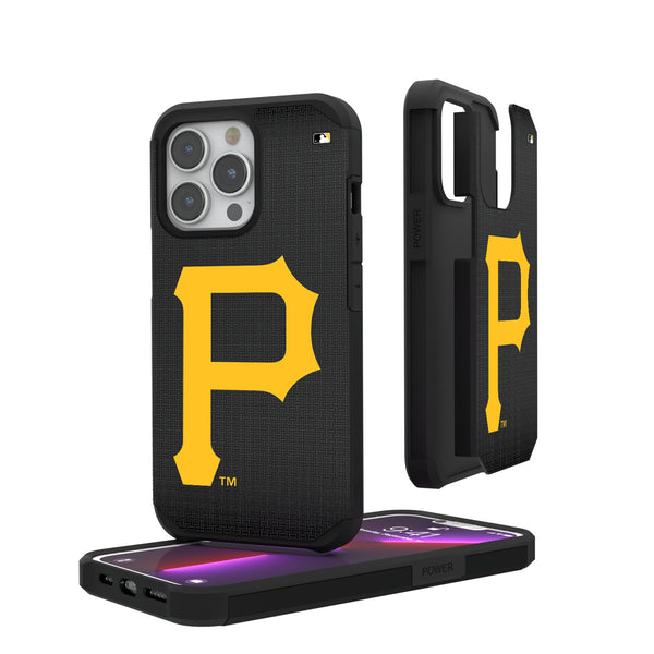 Pittsburgh Pirates Linen iPhone Rugged Phone Case