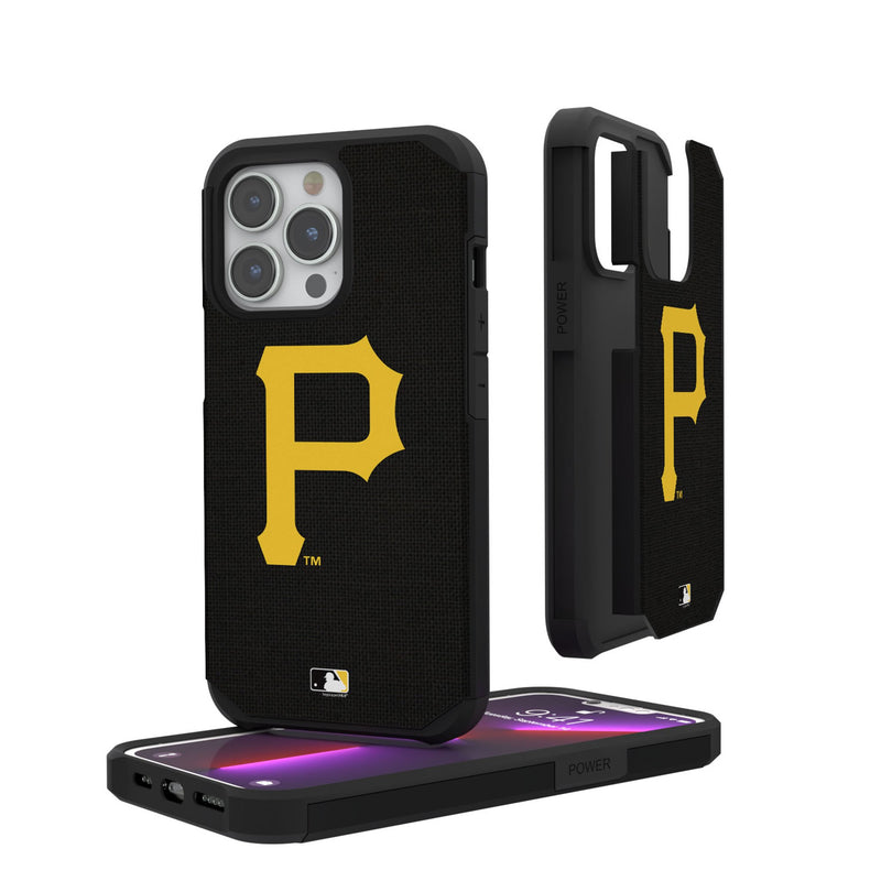 Pittsburgh Pirates Solid iPhone Rugged Phone Case