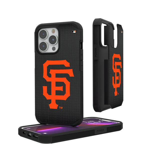 San Francisco Giants Linen iPhone Rugged Phone Case