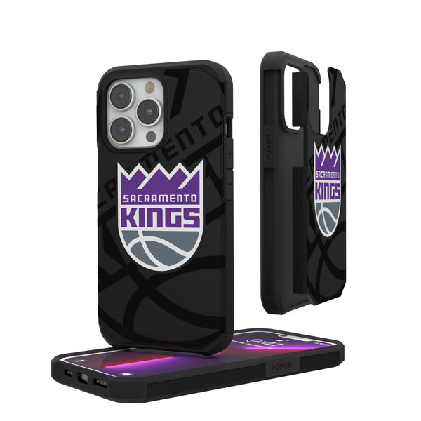 Sacramento Kings Monocolor Tilt iPhone Rugged Phone Case