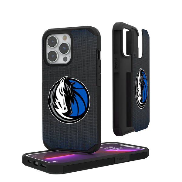 Dallas Mavericks Linen iPhone Rugged Phone Case