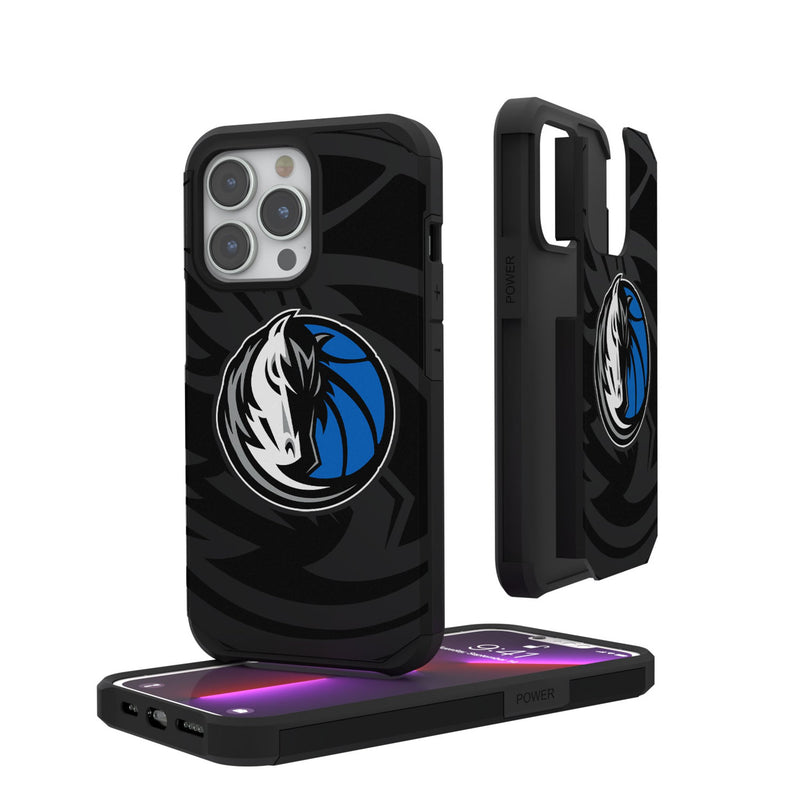 Dallas Mavericks Monocolor Tilt iPhone Rugged Phone Case