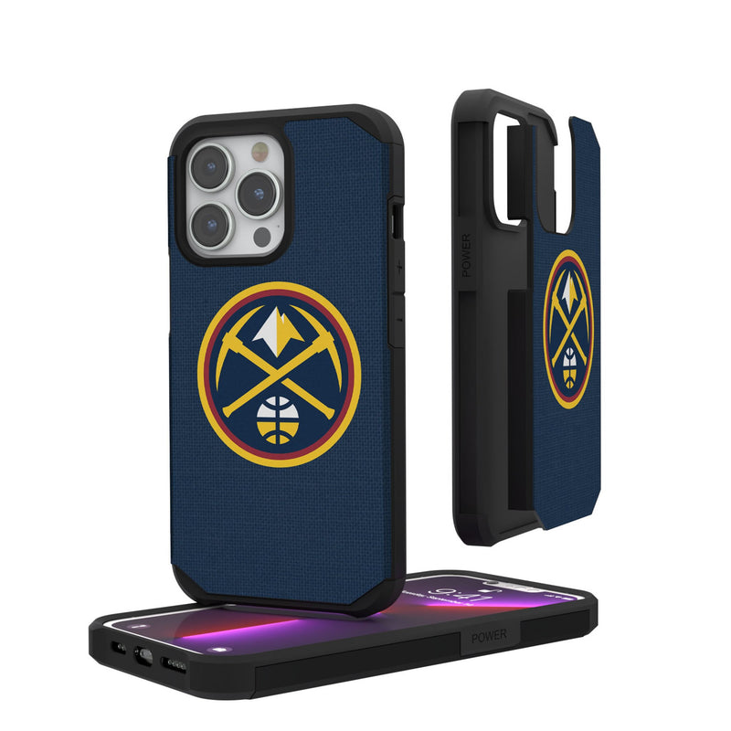 Denver Nuggets Solid iPhone Rugged Phone Case