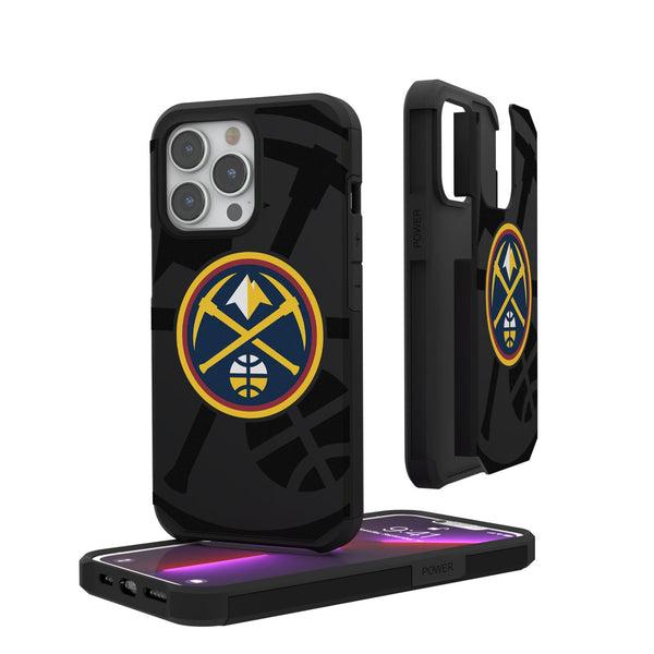 Denver Nuggets Monocolor Tilt iPhone Rugged Phone Case