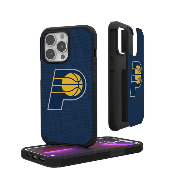 Indiana Pacers Solid iPhone Rugged Phone Case