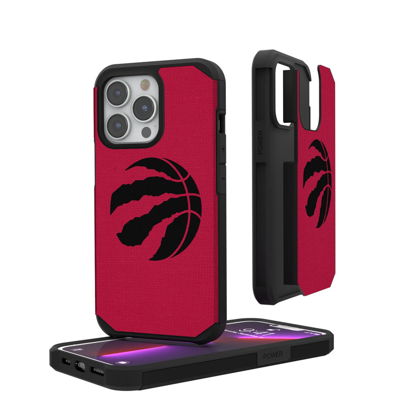 Toronto Raptors Solid iPhone Rugged Phone Case