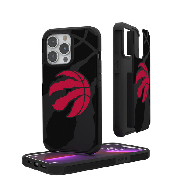 Toronto Raptors Monocolor Tilt iPhone Rugged Phone Case