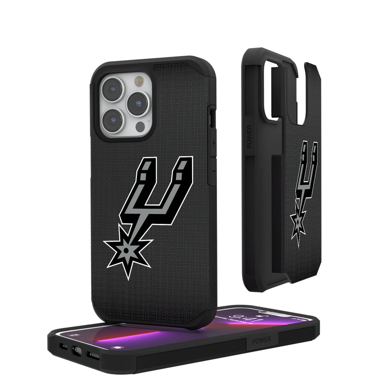 San Antonio Spurs Linen iPhone Rugged Phone Case