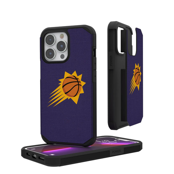 Phoenix Suns Solid iPhone Rugged Phone Case