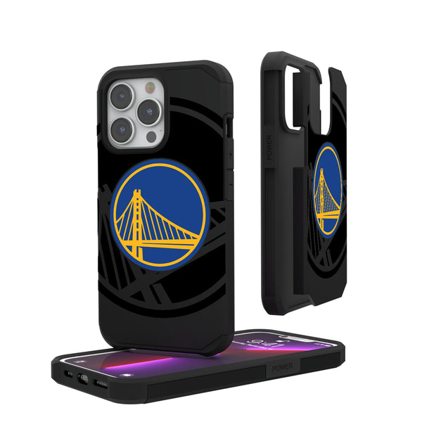 Golden State Warriors Monocolor Tilt iPhone Rugged Phone Case