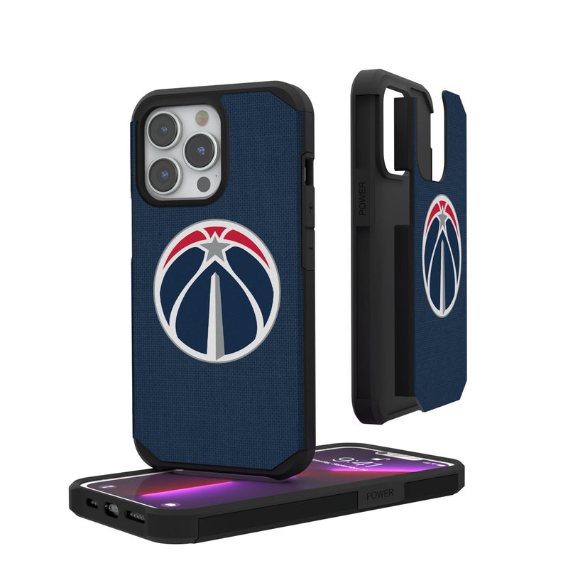 Washington Wizards Solid iPhone Rugged Phone Case