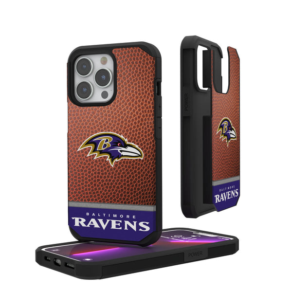 Baltimore Ravens Football Wordmark iPhone Rugged Phone Case