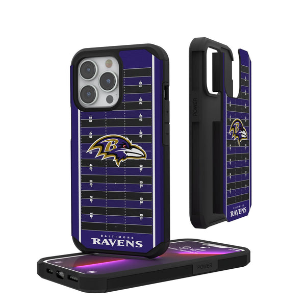 Baltimore Ravens Field iPhone Rugged Phone Case