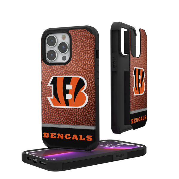 Cincinnati Bengals Football Wordmark iPhone Rugged Phone Case