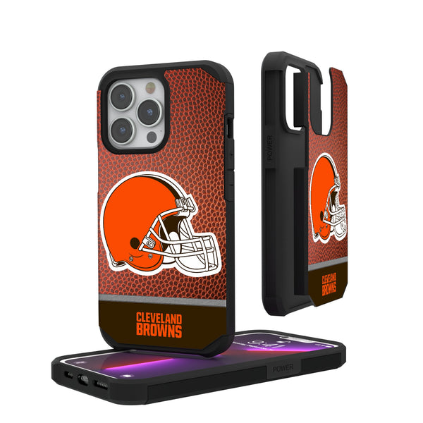 Cleveland Browns Football Wordmark iPhone Rugged Phone Case