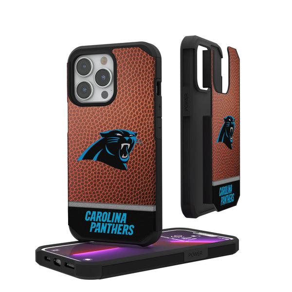 Carolina Panthers Football Wordmark iPhone Rugged Phone Case