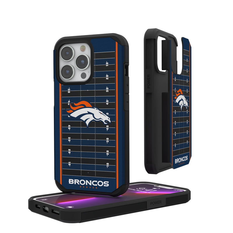 Denver Broncos Field iPhone Rugged Phone Case