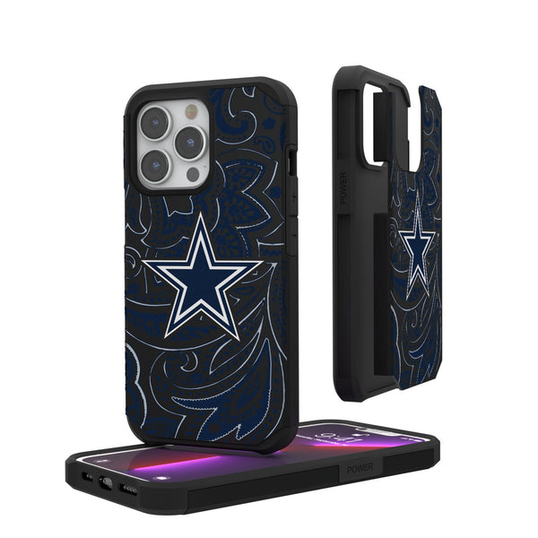 Dallas Cowboys Paisley iPhone Rugged Phone Case