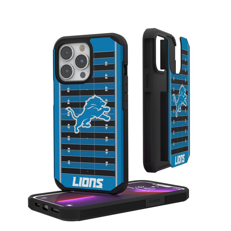 Detroit Lions Field iPhone Rugged Phone Case