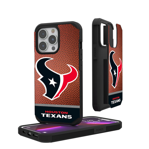 Houston Texans Football Wordmark iPhone Rugged Phone Case