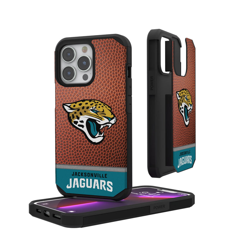 Jacksonville Jaguars Football Wordmark iPhone Rugged Phone Case