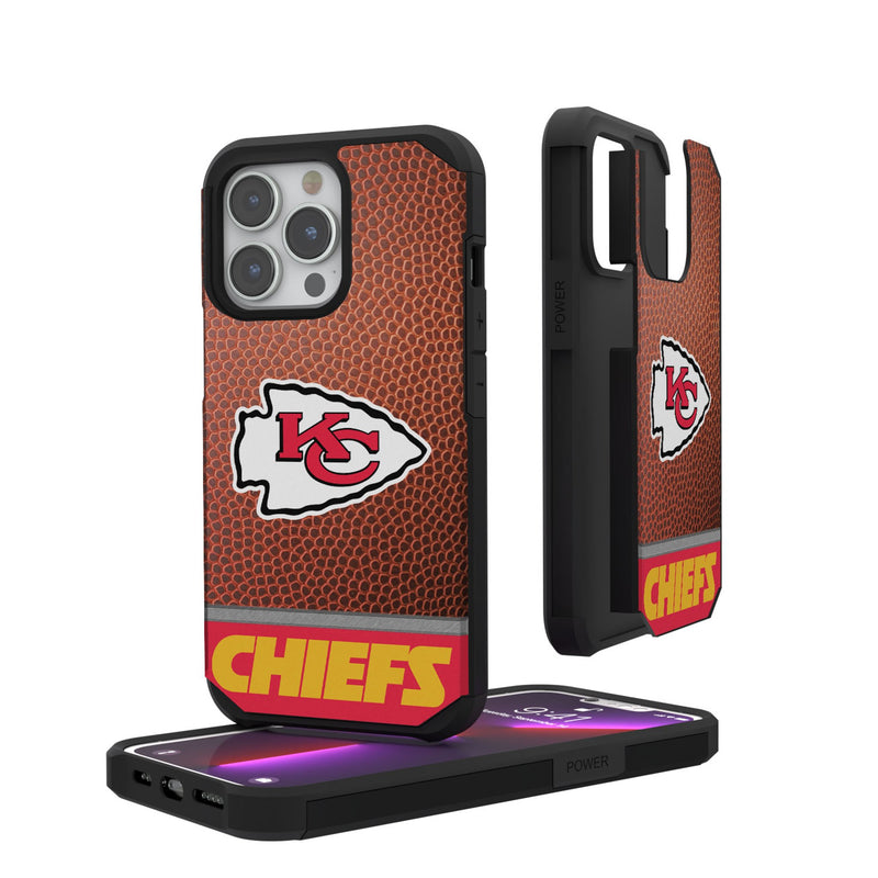 Kansas City Chiefs Football Wordmark iPhone Rugged Phone Case