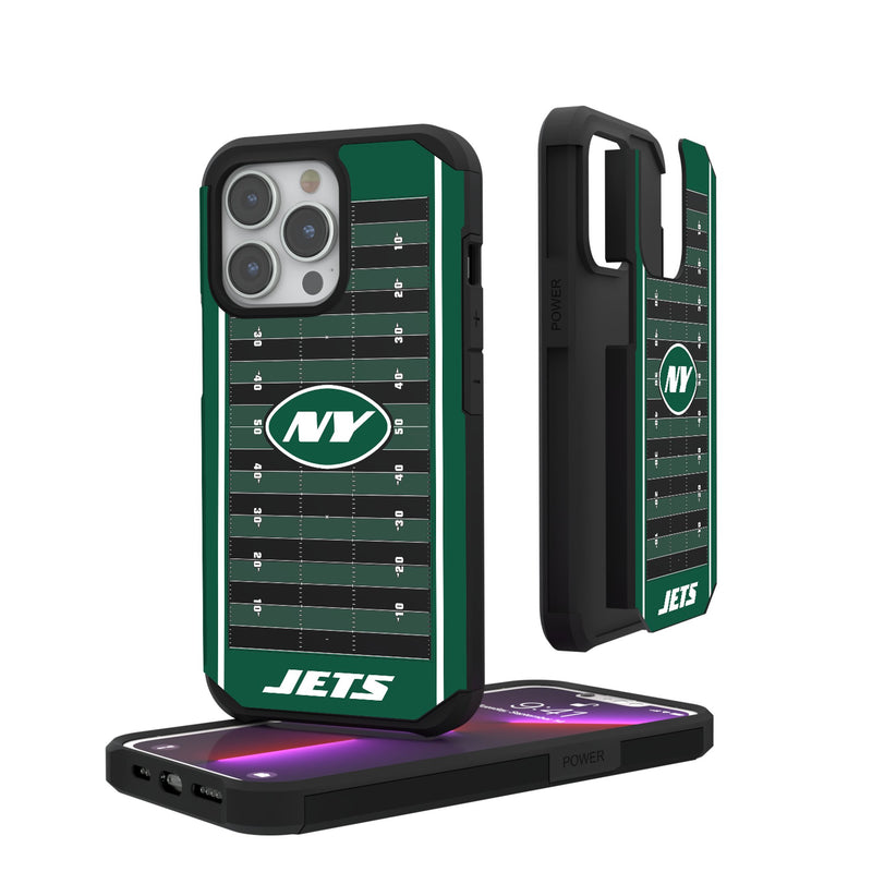 New York Jets Field iPhone Rugged Phone Case