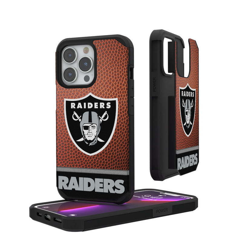 Las Vegas Raiders Football Wordmark iPhone Rugged Phone Case