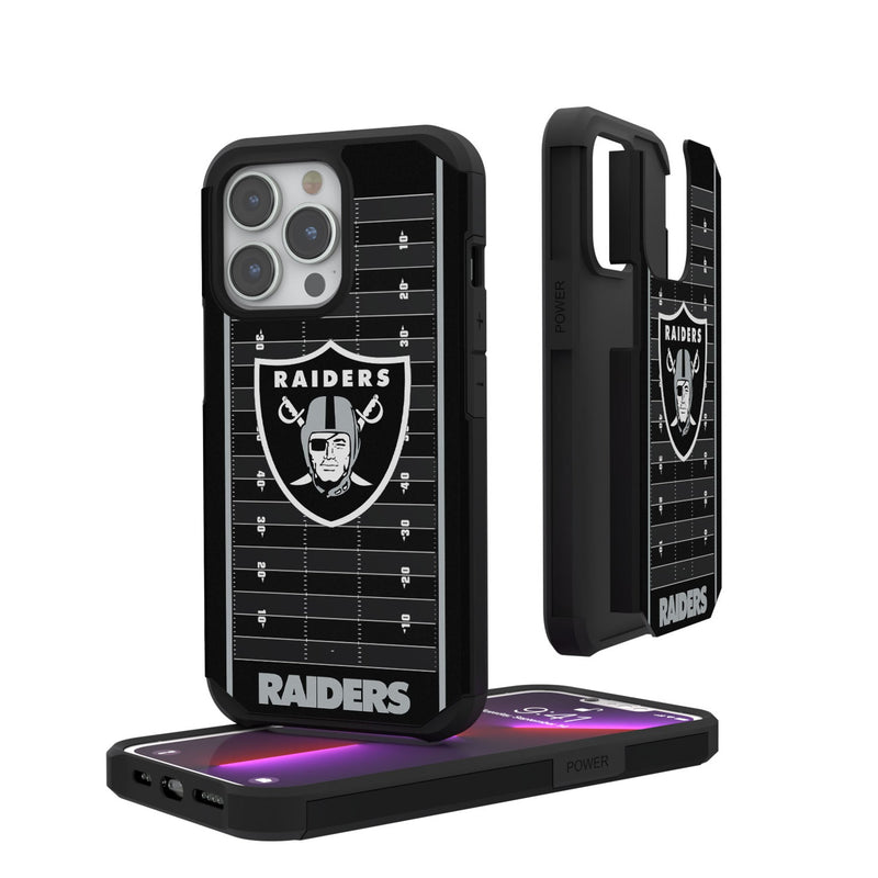 Las Vegas Raiders Field iPhone Rugged Phone Case