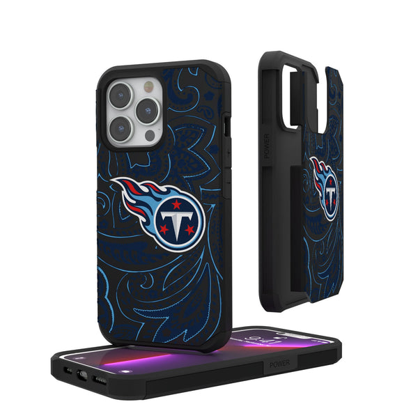 Tennessee Titans Paisley iPhone Rugged Phone Case