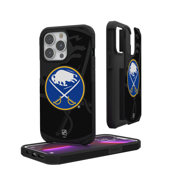 Buffalo Sabres Monocolor Tilt iPhone Rugged Phone Case