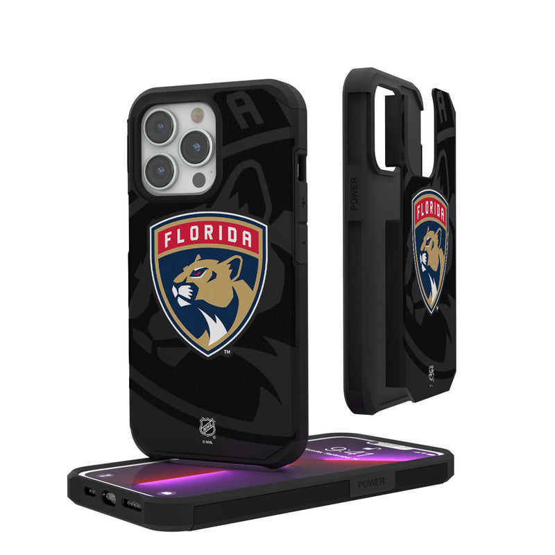 Florida Panthers Monocolor Tilt iPhone Rugged Phone Case