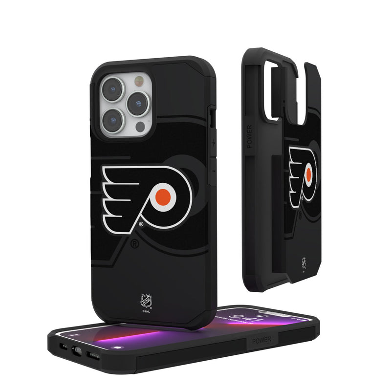 Philadelphia Flyers Monocolor Tilt iPhone Rugged Phone Case