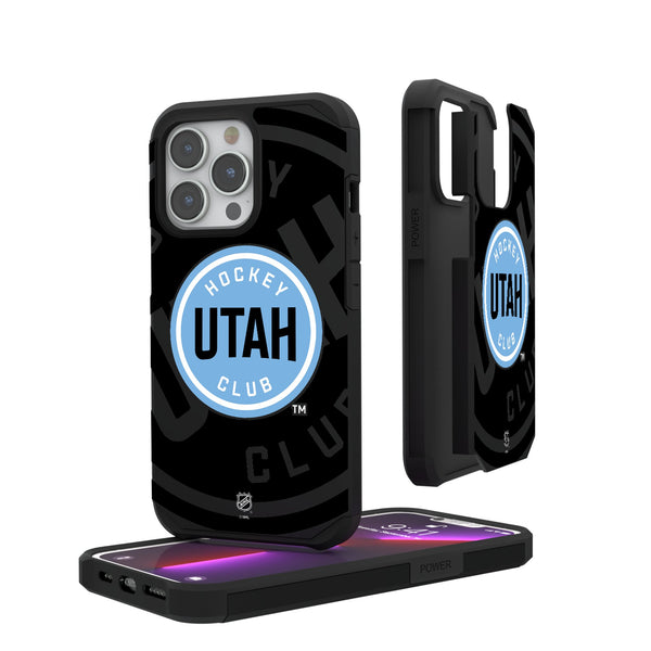 Utah Hockey Club Monocolor Tilt iPhone Rugged Phone Case