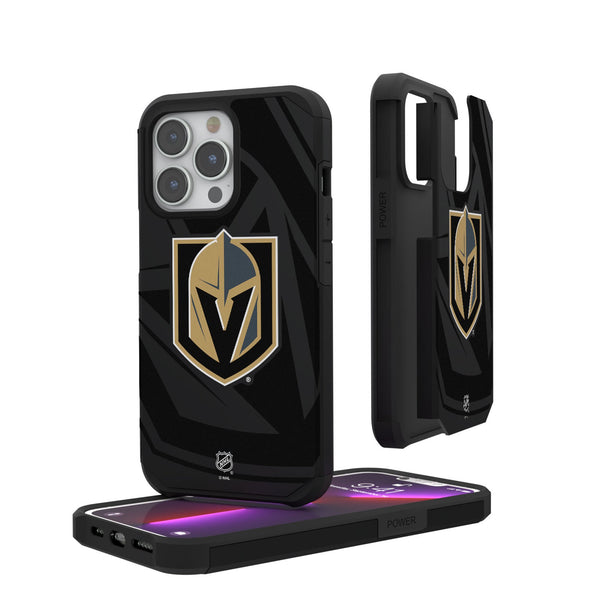 Vegas Golden Knights Monocolor Tilt iPhone Rugged Phone Case