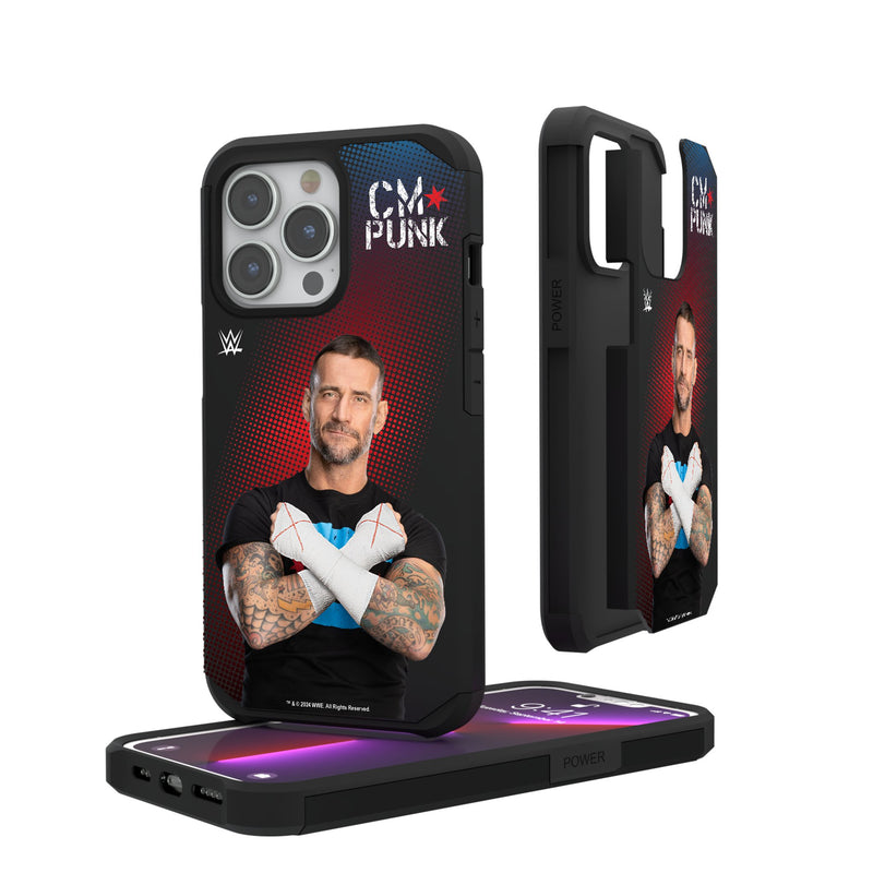 CM Punk Superstar iPhone Rugged Phone Case