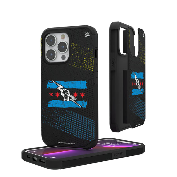 CM Punk Steel iPhone Rugged Phone Case