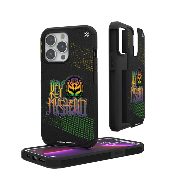 Rey Mysterio Steel iPhone Rugged Phone Case