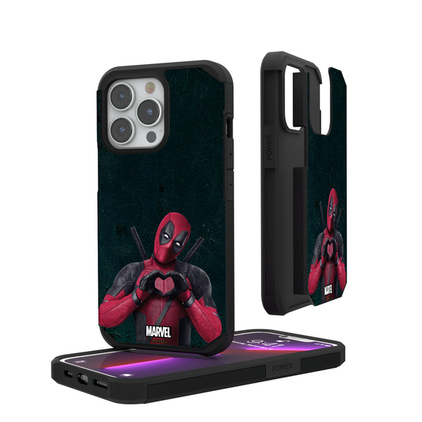 Marvel Deadpool Badge iPhone Rugged Phone Case