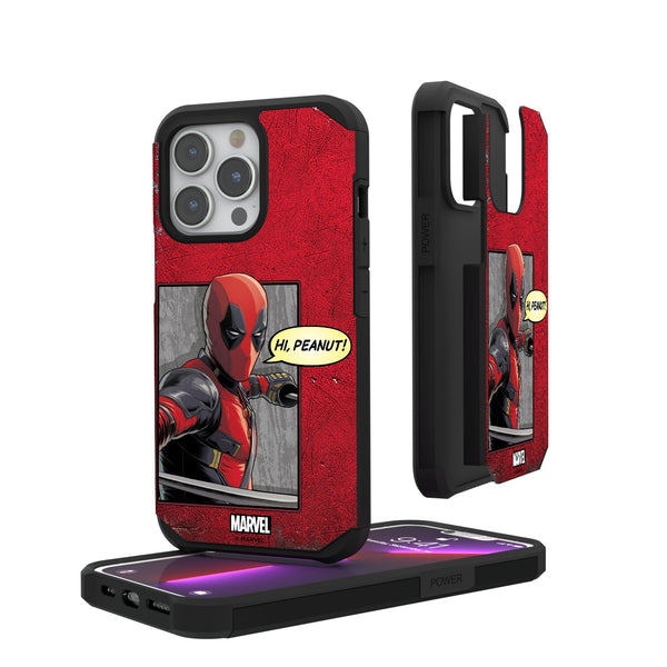 Marvel Deadpool Badge iPhone Rugged Phone Case