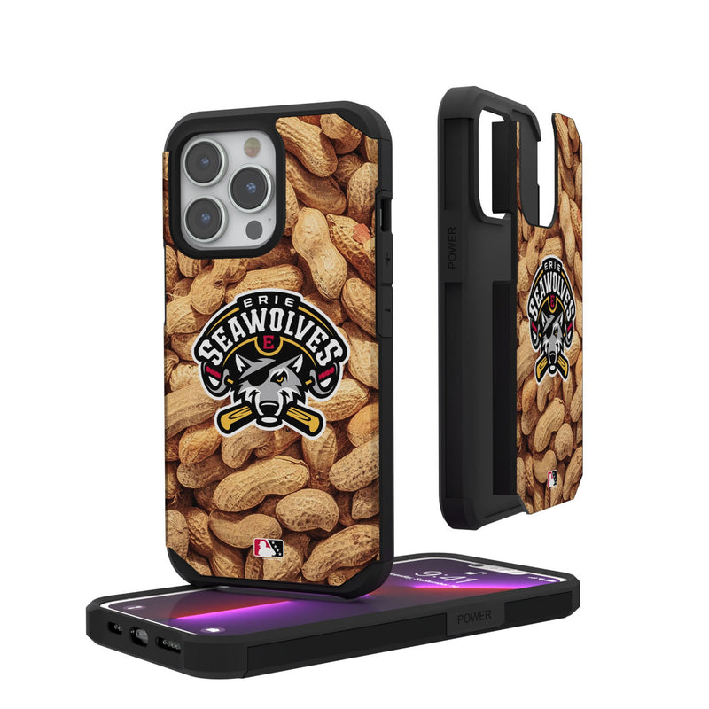 Erie SeaWolves Peanuts iPhone Rugged Phone Case